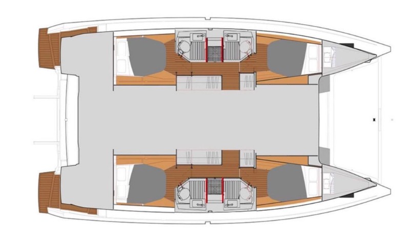 
								Grenada 2019 Fountaine Pajot Astrea 42 Quatuor USD full									